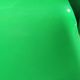 Set of 4 green Selene Magistretti chairs.