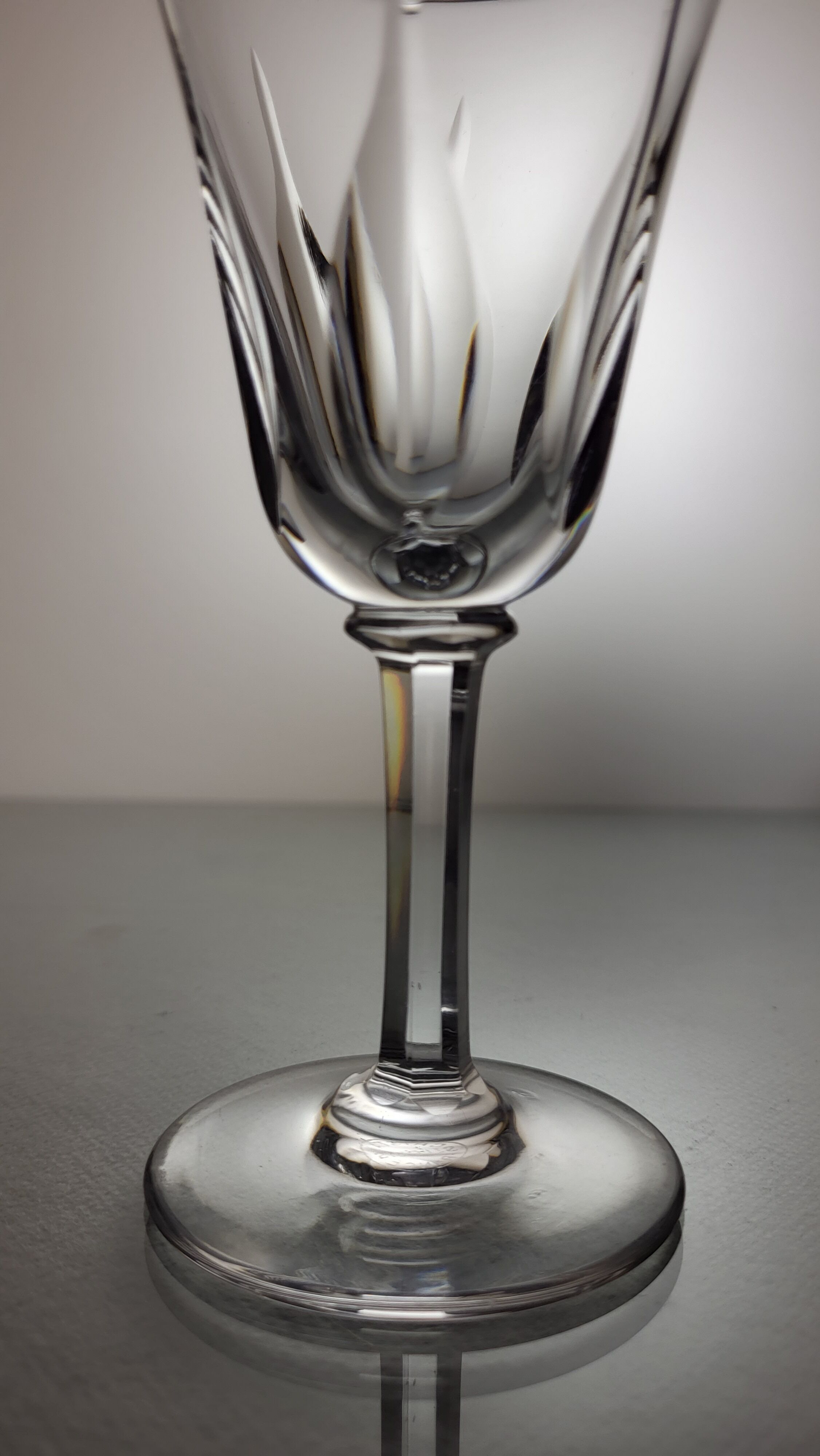6 crystal saint louis wine glasses cerdanya model