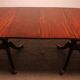 English tripod dining table in solid mahogany - 19th century