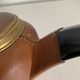 Vintage cigarette holder 1960 Longchamp leather fawn pipe - 24 x 15 cm