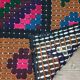 Handwoven vintage Romanian carpet 234x138cm