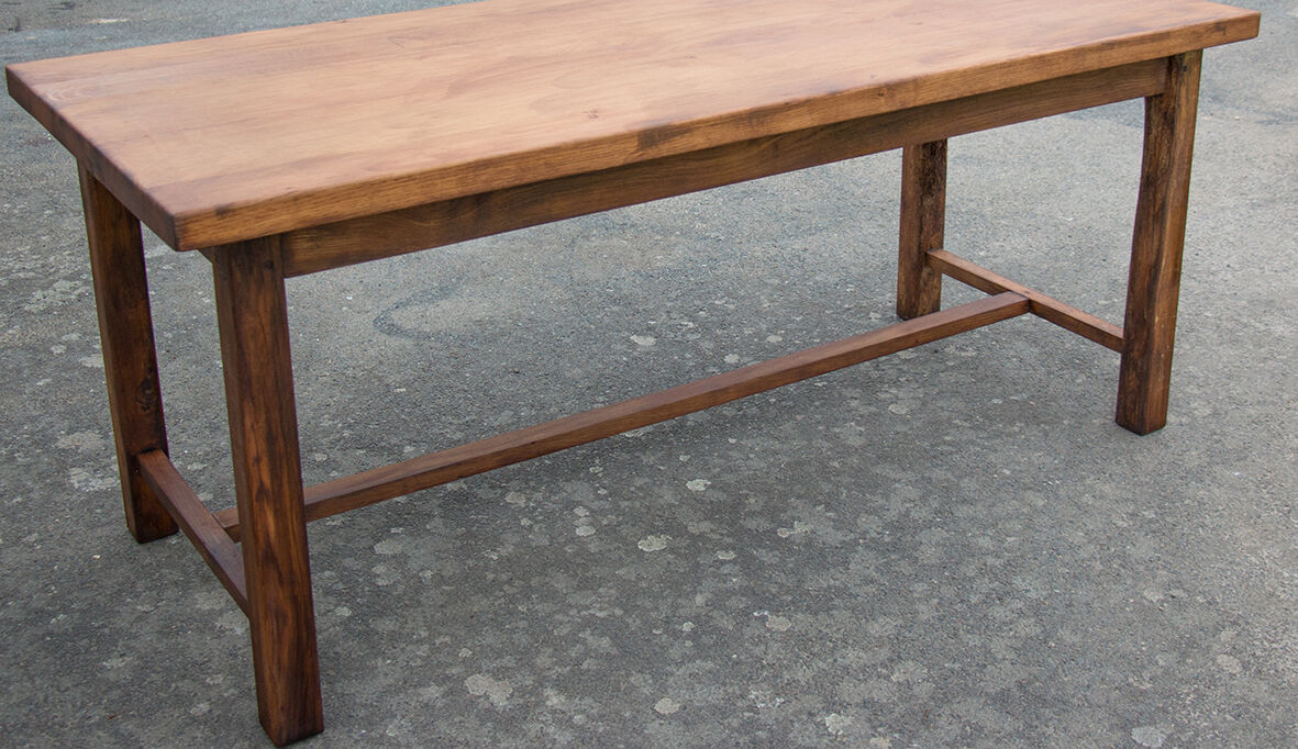 Oak farm table