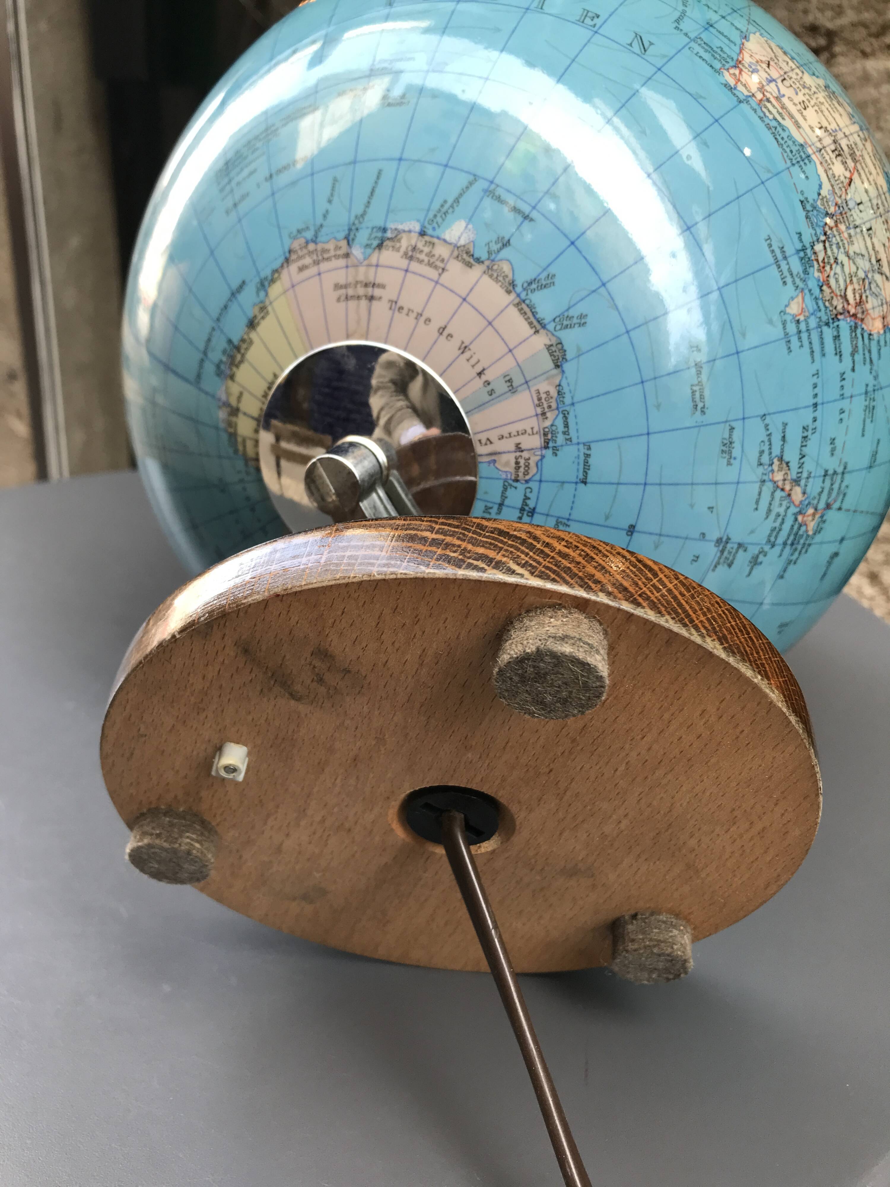 Globe terrestre DUPLEX Allemagne années 70