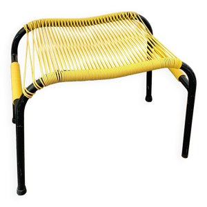 Ottoman scoubidou jaune