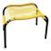Yellow scoubidou ottoman