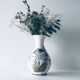 Vase Italien décor floral