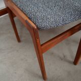 Set of six teak chairs, Danish design, 1960s, production: Denmark
