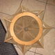Suspension en bois et fils