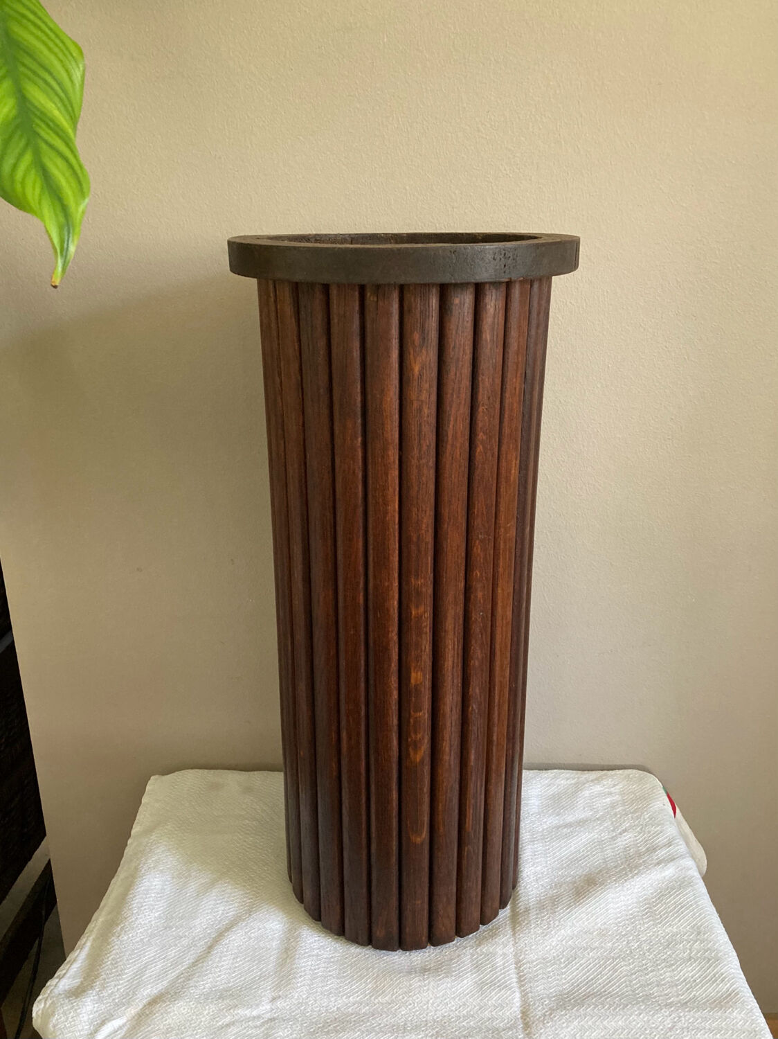 Umbrella holder in wood early twentieth century