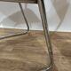 Lot de 4 chaises années 70 métal chromé