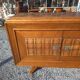 Enfilade with 3 Art Deco doors from the 1950s in oak.
