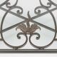 Wrought iron coffee table – Old Parisian balcony railing