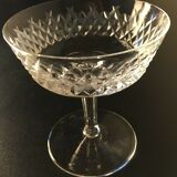 Lot of six glasses waterford crystal champagne alana pattern glasses crystal cup