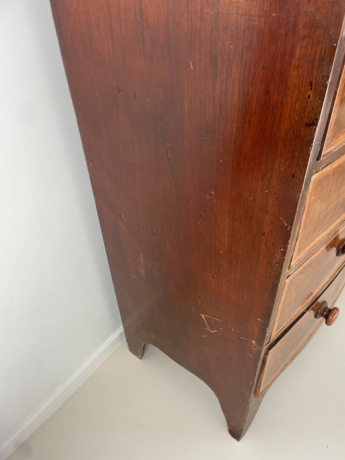 Commode anglaise 19eme siècle