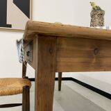 Pine farm table 165 cm