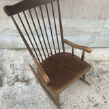 Wooden rocking chair