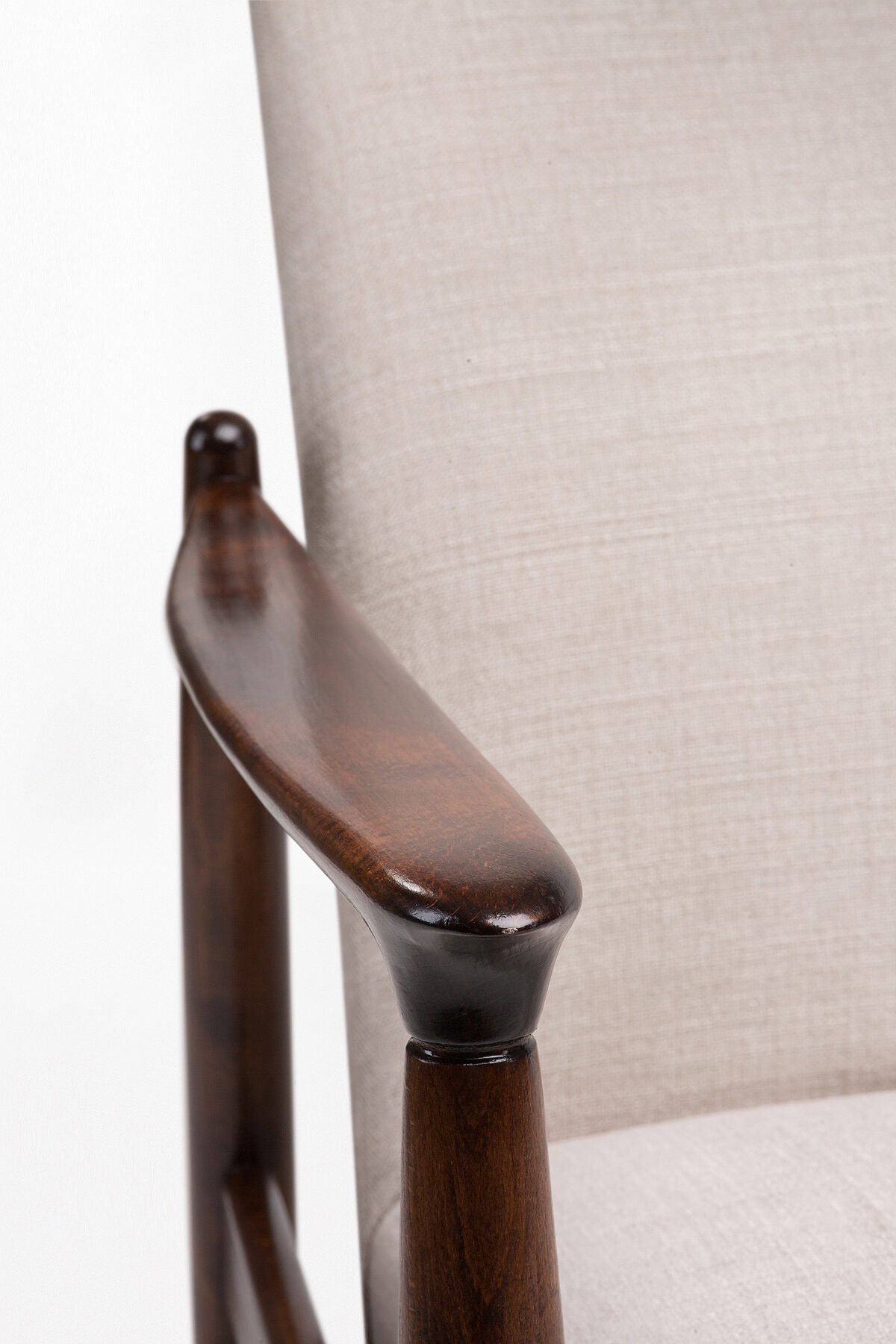 Pair of gfm 64 armchairs from the 1960s.