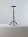 Bougeoir de table brutaliste vintage forgé à la main