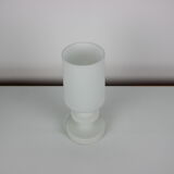 Mid-century all glass table lamp/ Osvětlovací sklo Valašské Meziříčí, 1970's.
