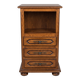 Bedside table in oak – rustic style