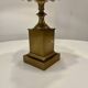 Lampe de table Bronze et Laiton Maison Charles modèle pommes de pin