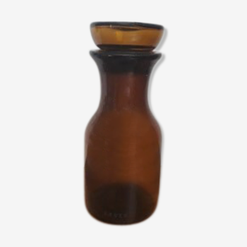 Vintage brown jar apothecary