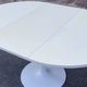 Modular table with cast iron tulip leg system brand jer fonderie chenesseau orléans 1970