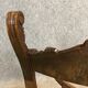 Fauteuil Dagobert en noyer  années 50