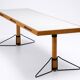 Conference table with chairs, Marc Held, 1970s