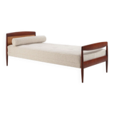 Scandinavian daybed in teak and cane Denmark 1960