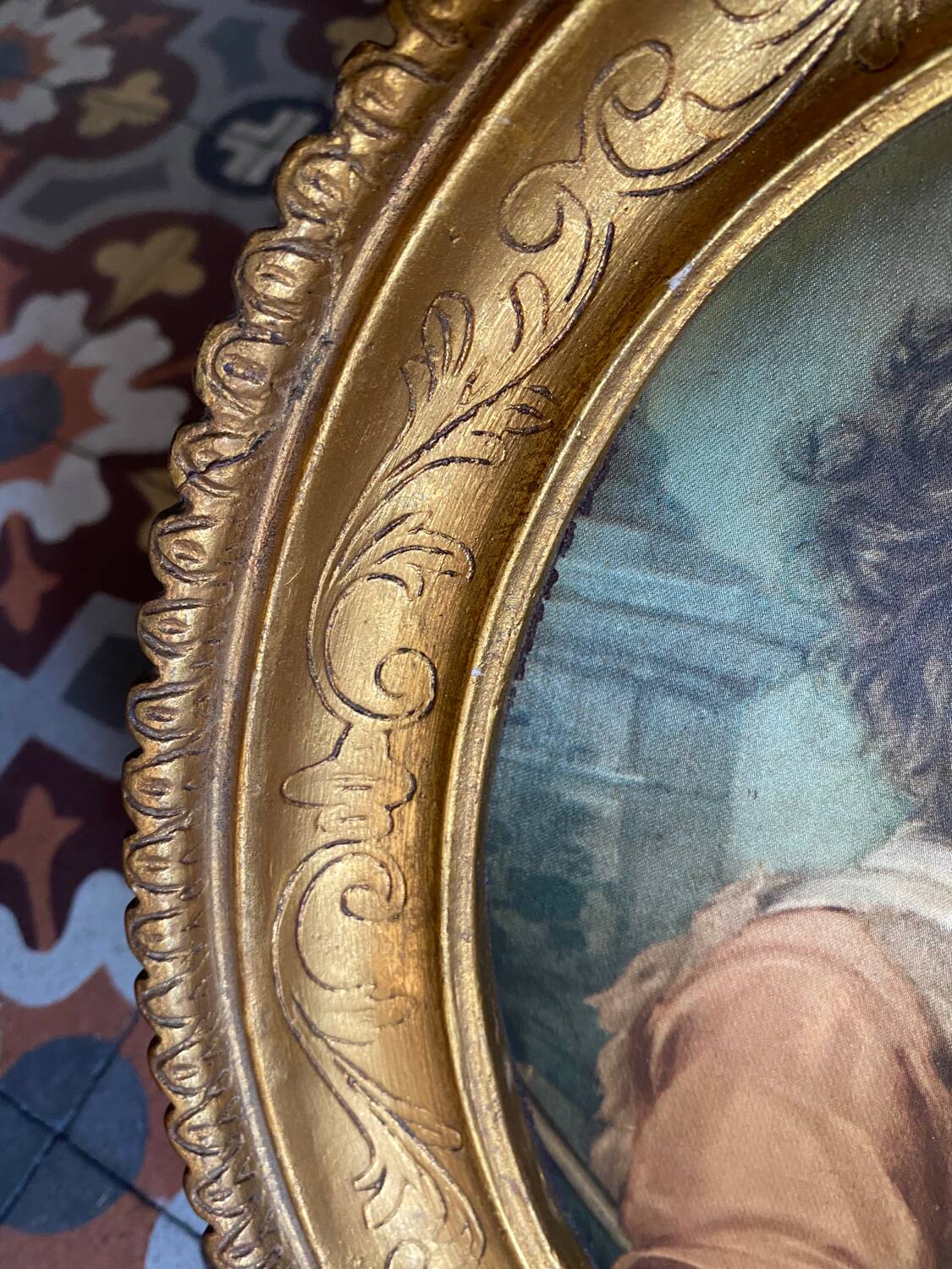 Old Italian style painting.