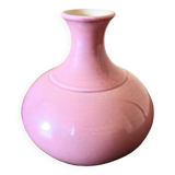 Pink ceramic ball vase