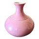Vase boule céramique rose