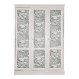 Parisian wardrobe 3 doors upcycled