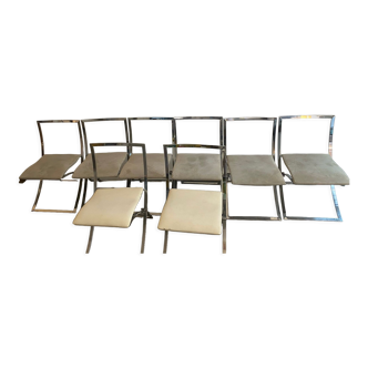 8 chaises Luisa Marcello Cueno