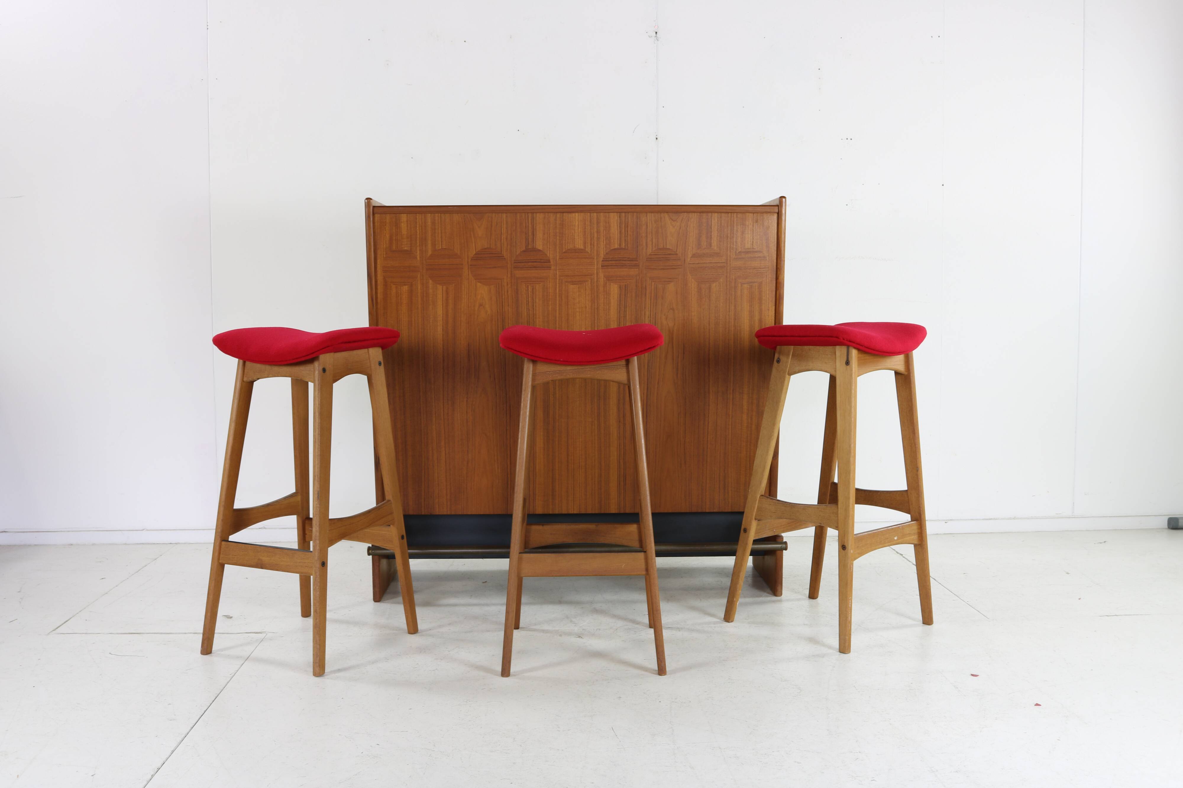 Set de bar sec design danois par Johannes Andersen pour Skaaning & Søn