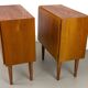 Set of 2 Danish Teak Nightstands from Omann Jun, 1960s