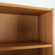 Bookcase with oak veneer scandinavian design from the 70s