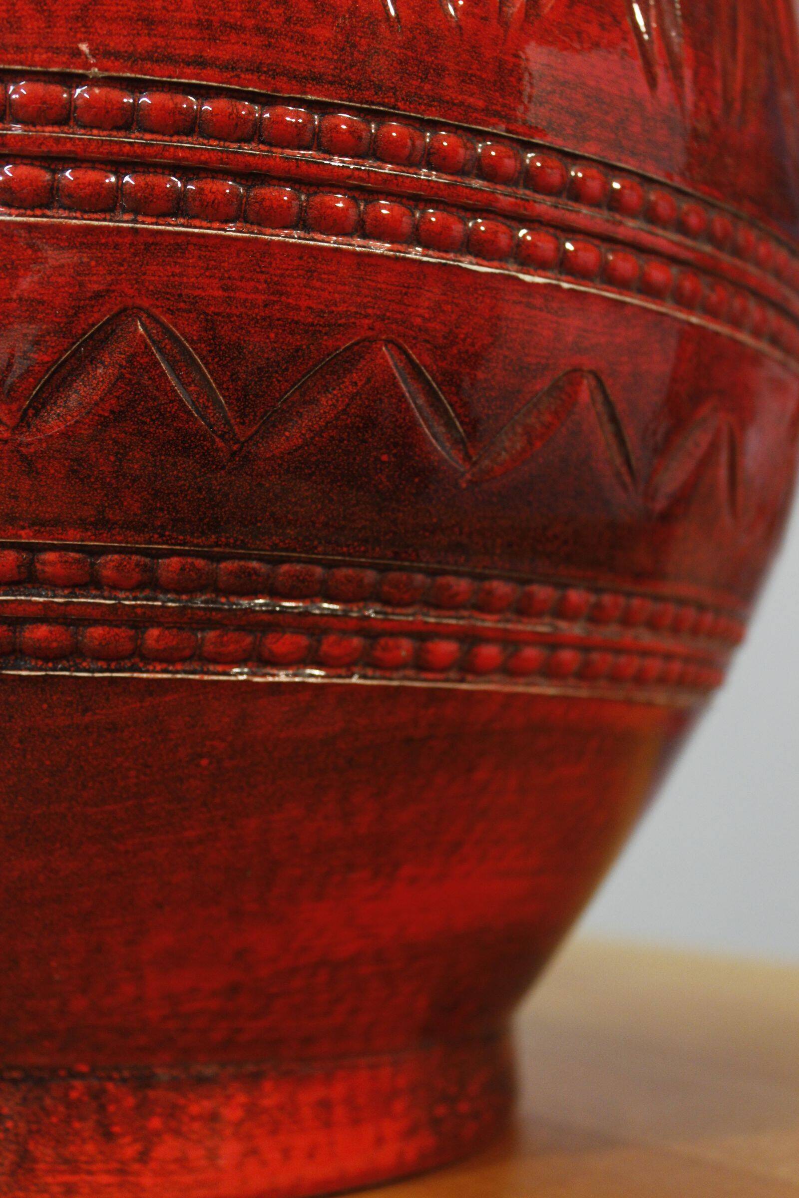 Large floor vase Ilkra Edel Keramik West Germany 1950s