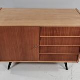 Vintage commode in ash, 1970s