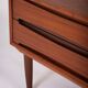 Teak Commode with 2 Drawers, Denmark, 1960s