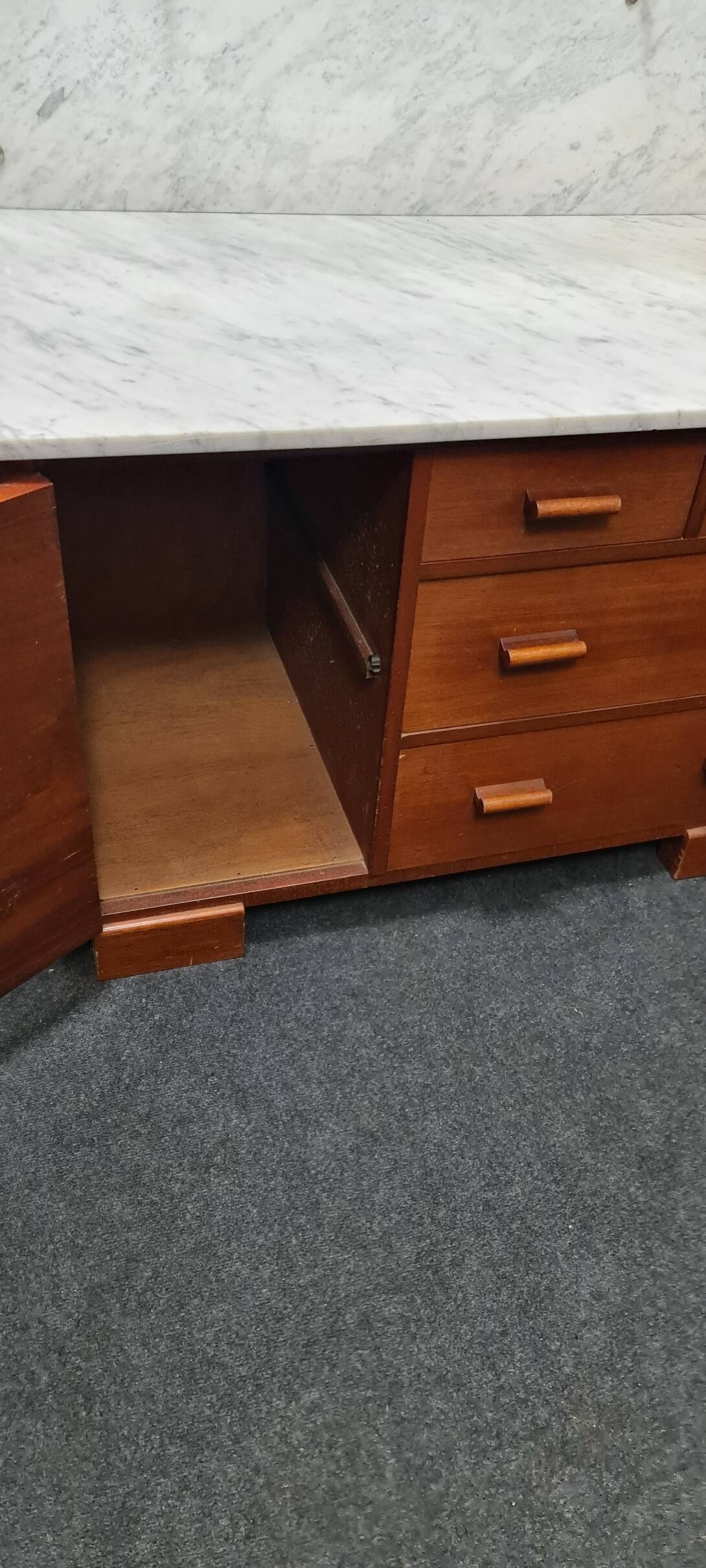 Vintage sink cabinet