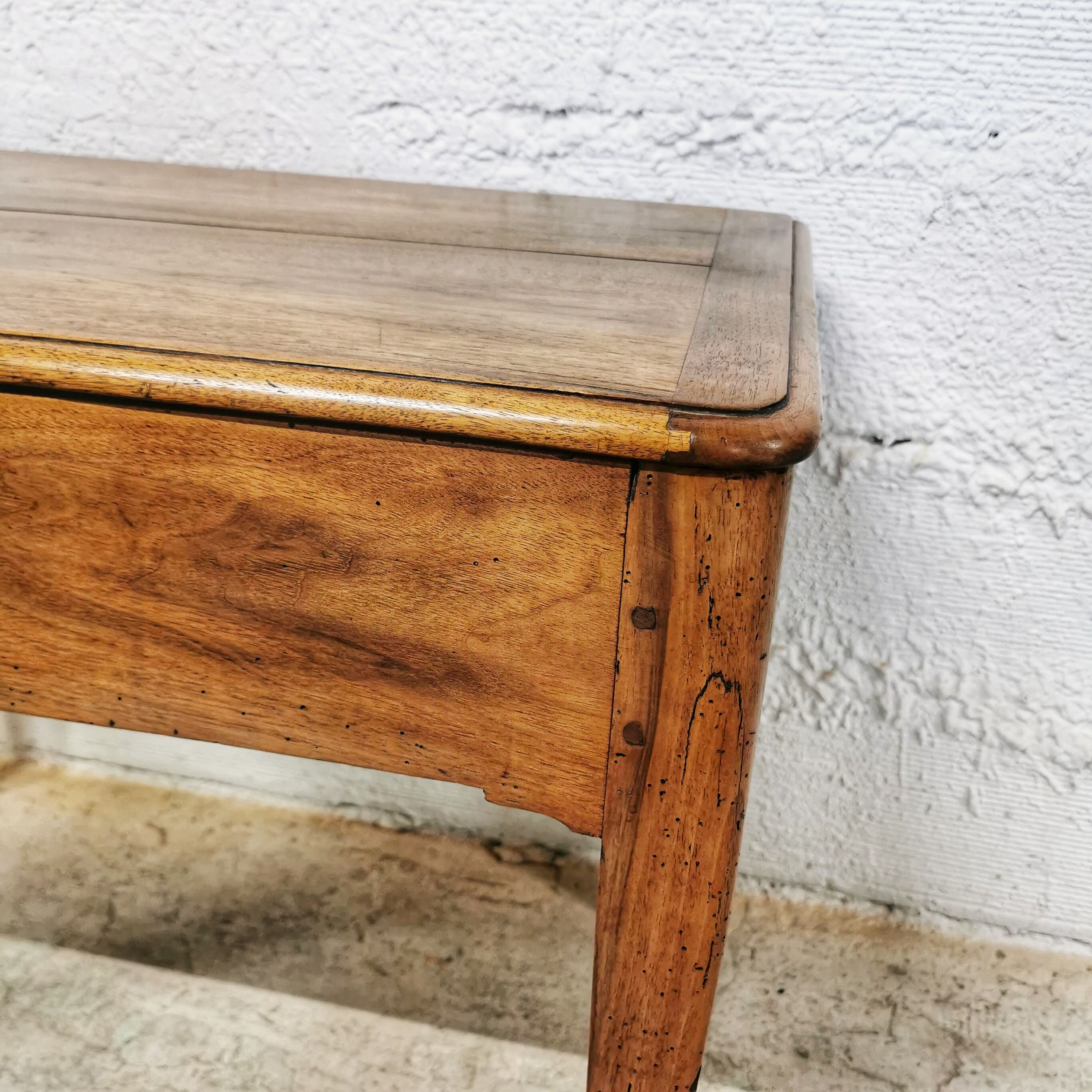 Small old writing table