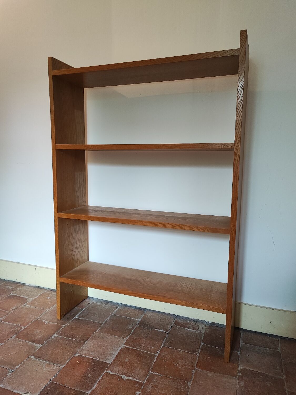 Bookcase wooden shelf 60s/70s