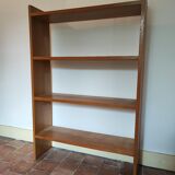 Bookcase wooden shelf 60s/70s