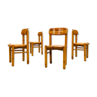 Danish chairs in solid pine by Rainer Daumiller for Hirtshals Savaerk, 1970