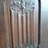 Handcrafted Basque Sideboard, in Oak, Imposing but Refined - Early 20th Century