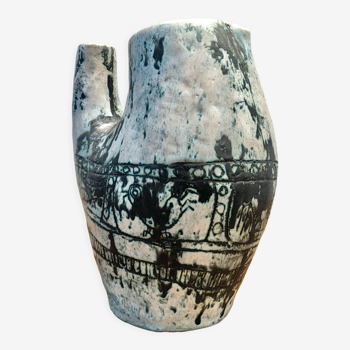Jacques Blin ceramic pitcher