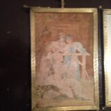 Miroir triptyque de barbier