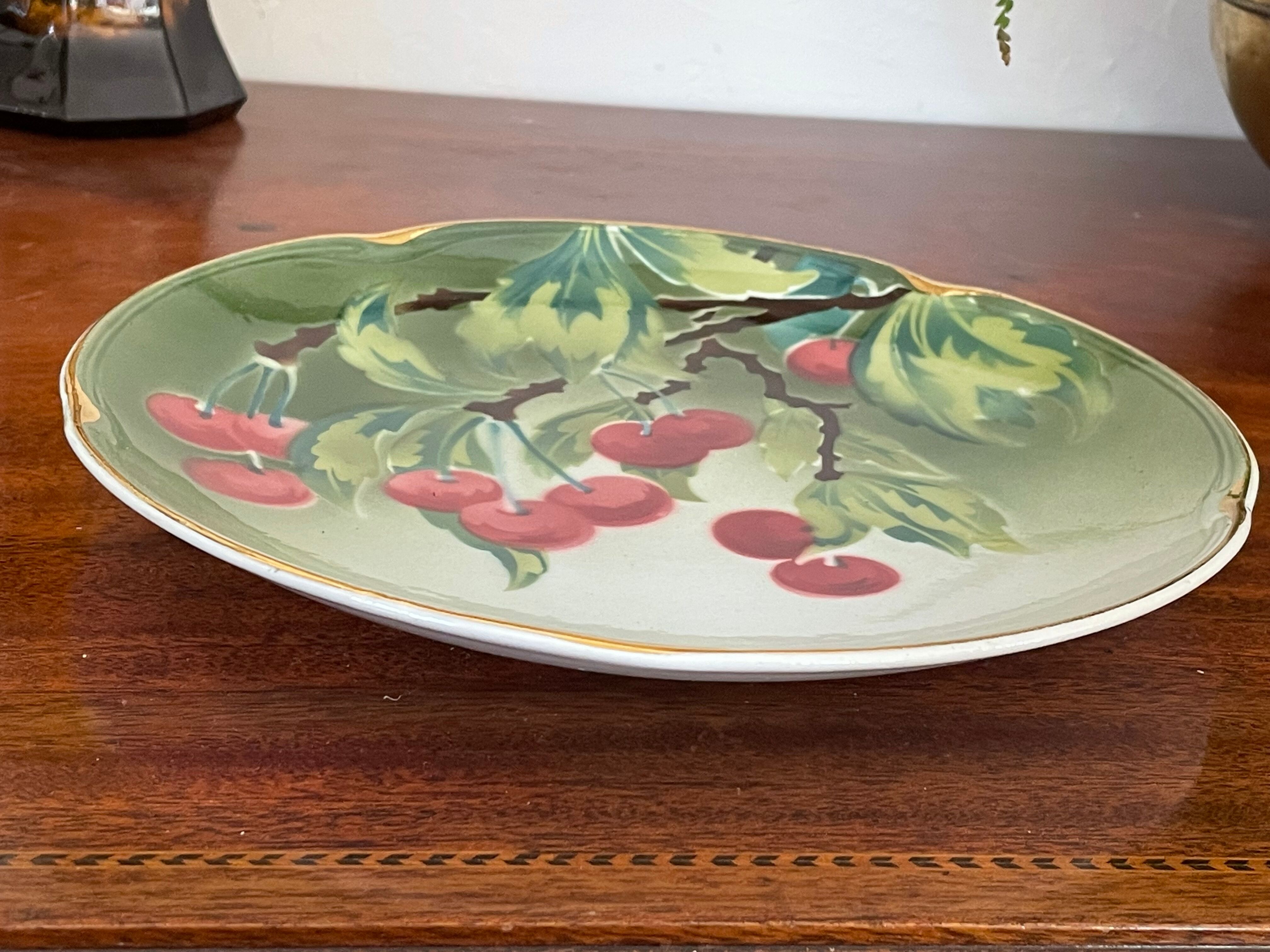 10 K&G Lunéville dessert plates